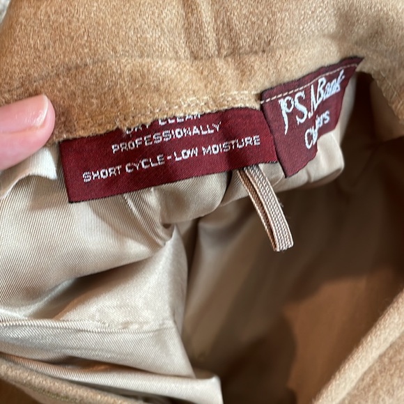 Jos.A Bank executive collection camel hair skirt and blazer suit set - Picture 10 of 10